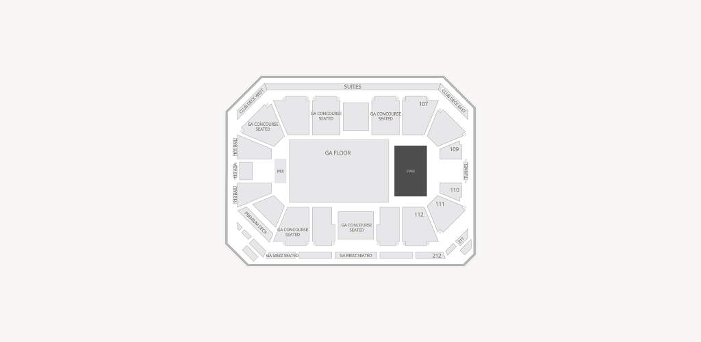 Frontwave Arena Seating Chart