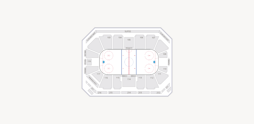 Frontwave Arena Seating Chart