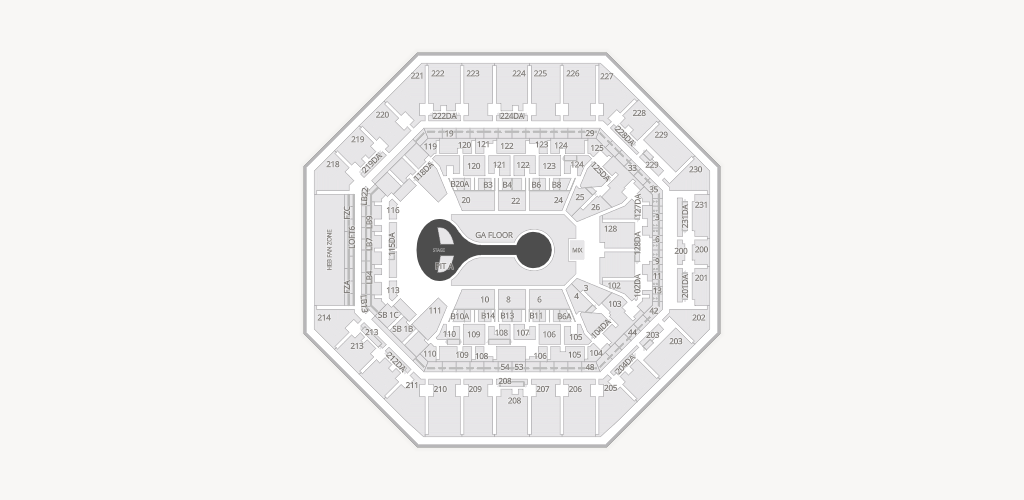 Frost Bank Center Seating Chart