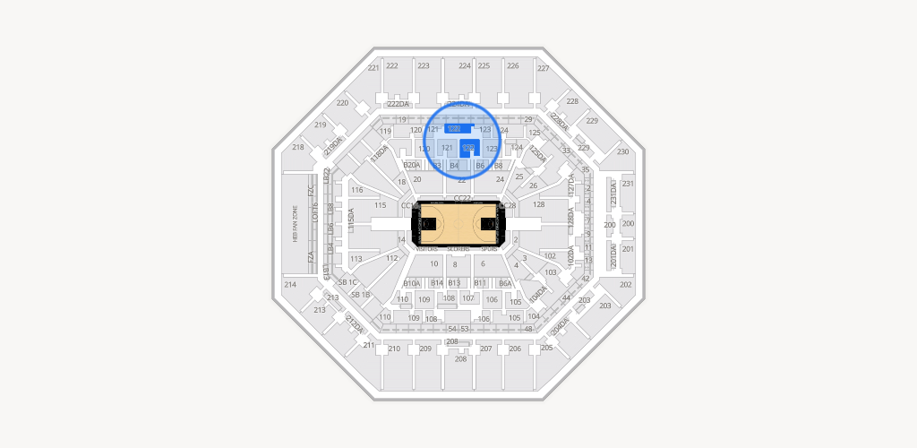 Frost Bank Center Seating Chart