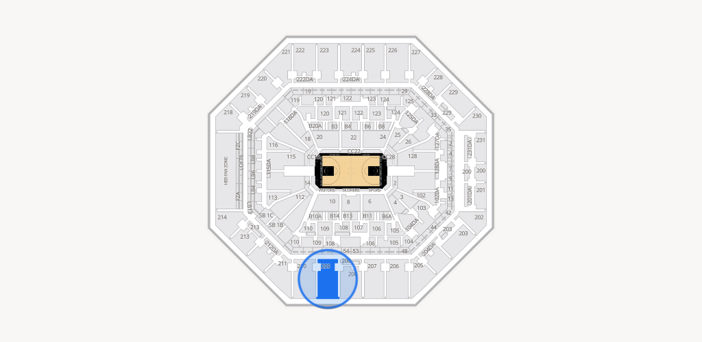 Frost Bank Center Seating Chart