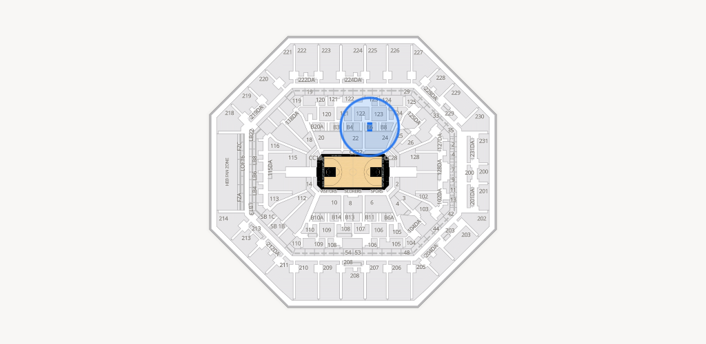 Frost Bank Center Seating Chart