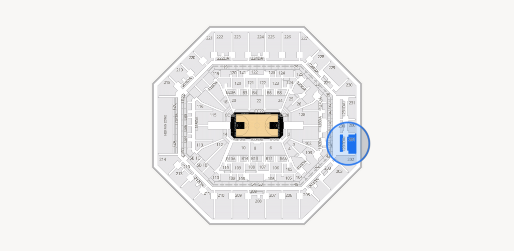 Frost Bank Center Seating Chart