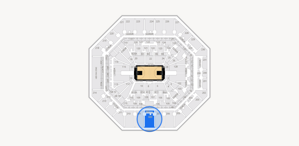 Frost Bank Center Seating Chart