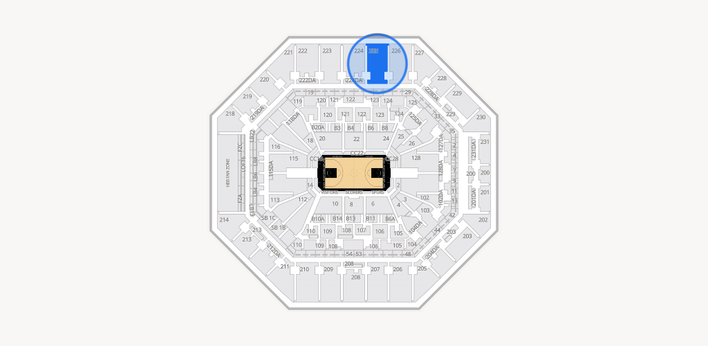 Frost Bank Center Seating Chart