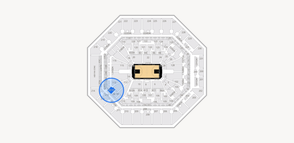 Frost Bank Center Seating Chart