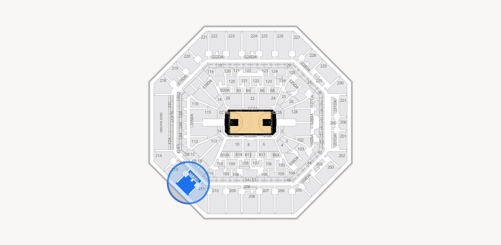 Frost Bank Center Seating Chart