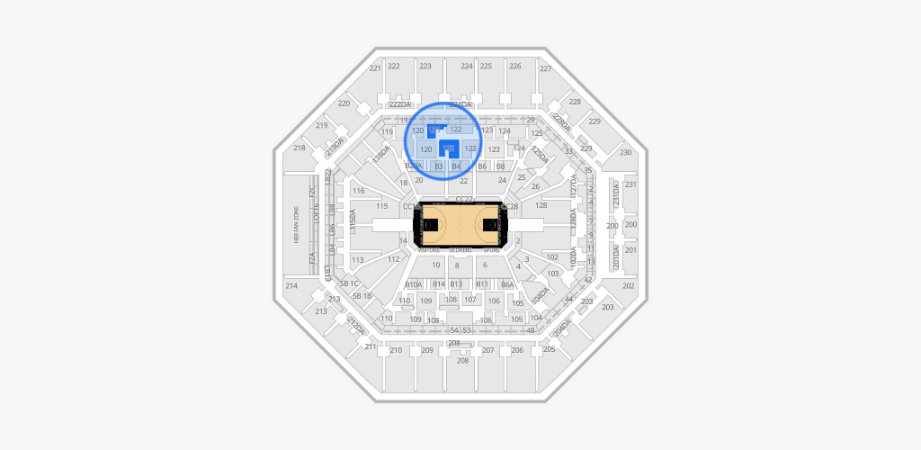 Frost Bank Center Seating Chart