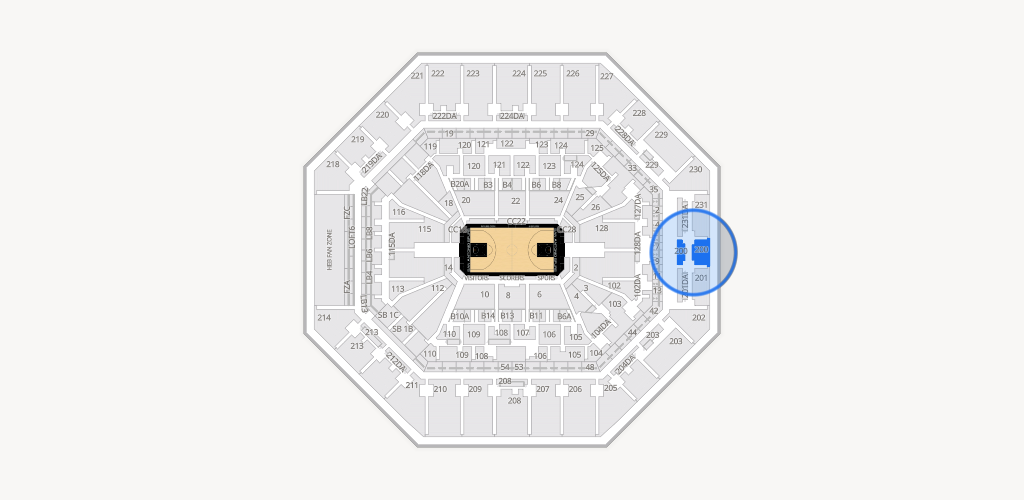 Frost Bank Center Seating Chart