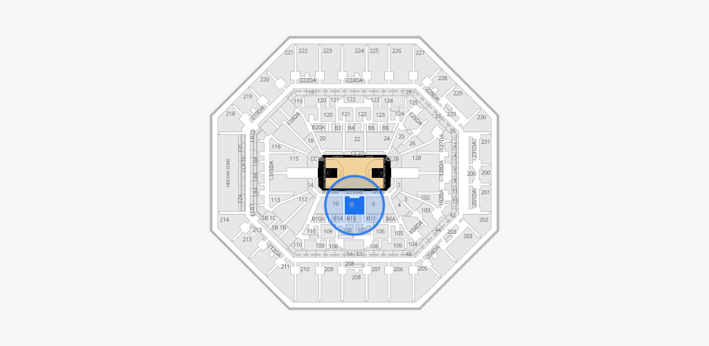 Frost Bank Center Seating Chart