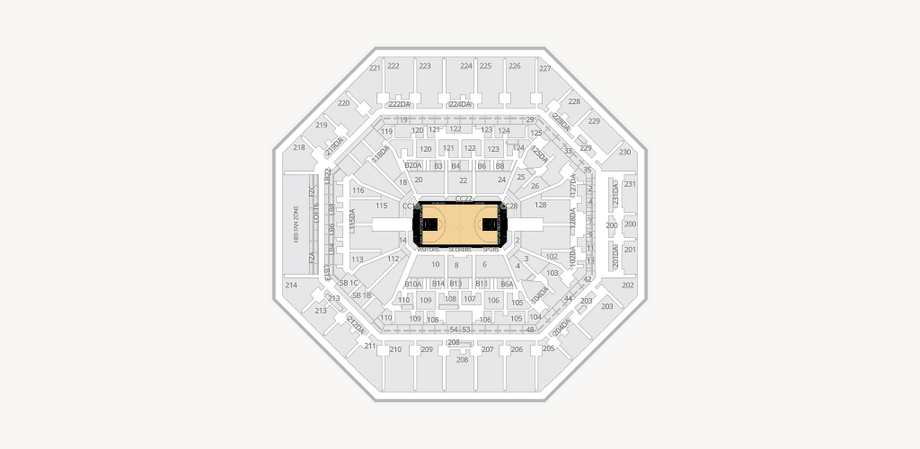 Frost Bank Center Seating Chart
