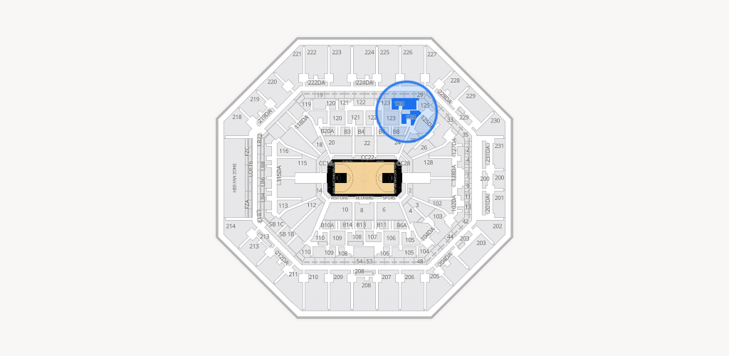 Frost Bank Center Seating Chart