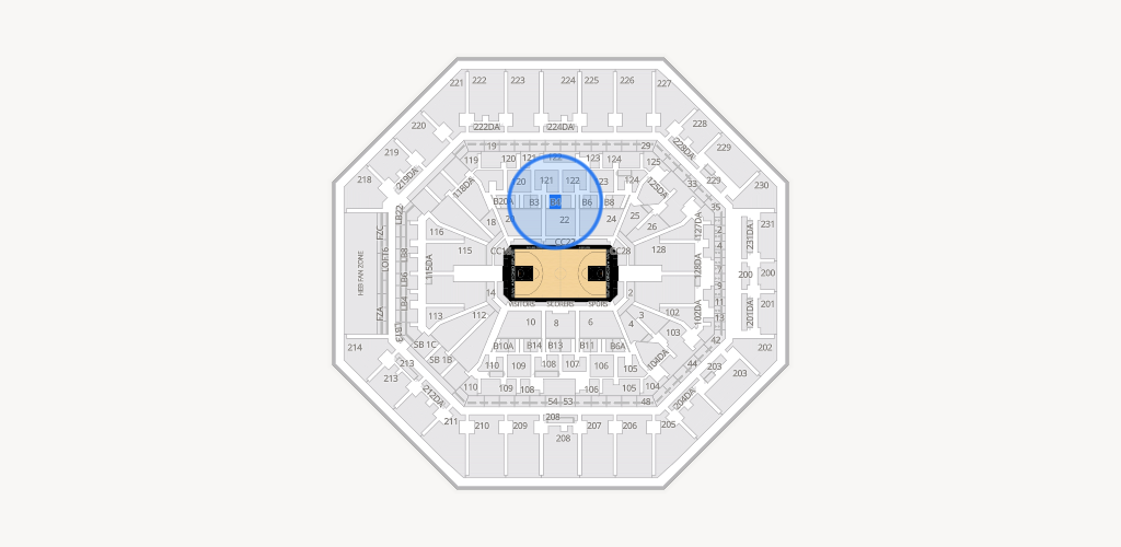 Frost Bank Center Seating Chart