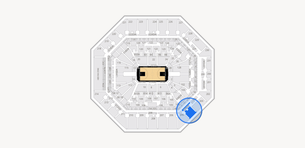 Frost Bank Center Seating Chart