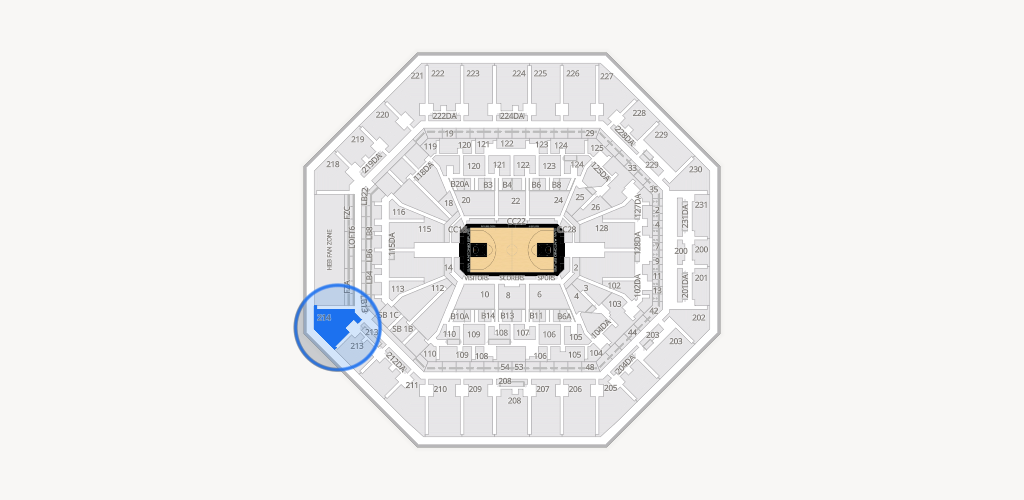 Frost Bank Center Seating Chart