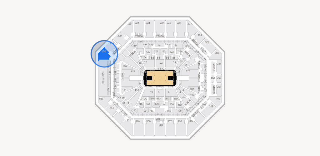 Frost Bank Center Seating Chart