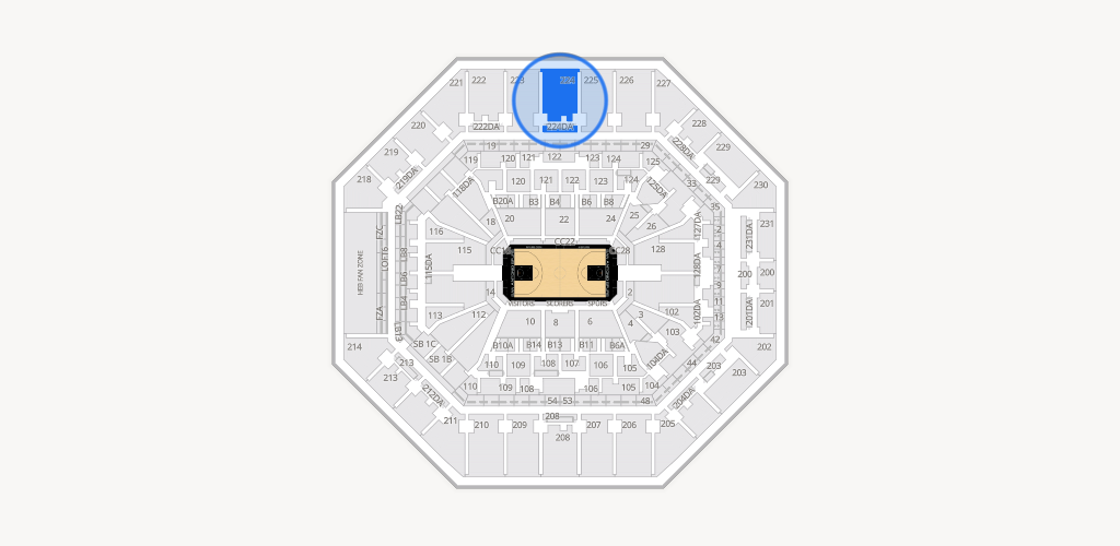 Frost Bank Center Seating Chart