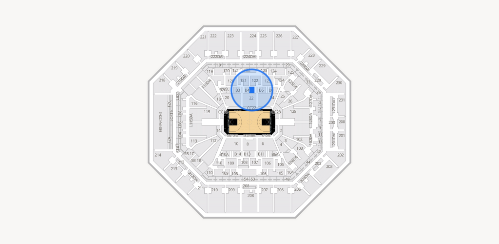 Frost Bank Center Seating Chart