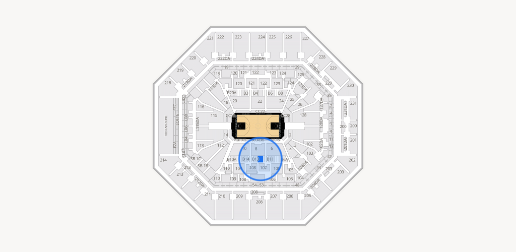 Frost Bank Center Seating Chart