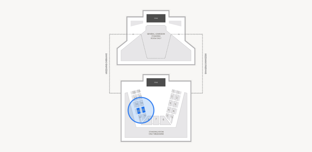 FTL War Memorial Auditorium Seating Chart