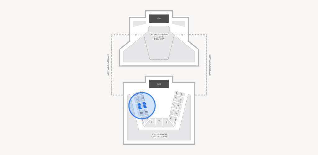 FTL War Memorial Auditorium Seating Chart