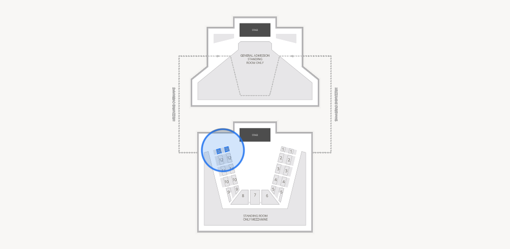 FTL War Memorial Auditorium Seating Chart