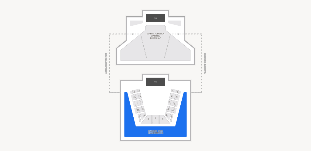 FTL War Memorial Auditorium Seating Chart