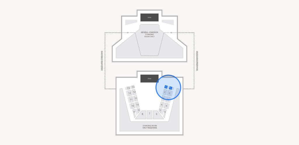 FTL War Memorial Auditorium Seating Chart