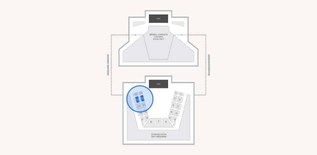FTL War Memorial Auditorium Seating Chart