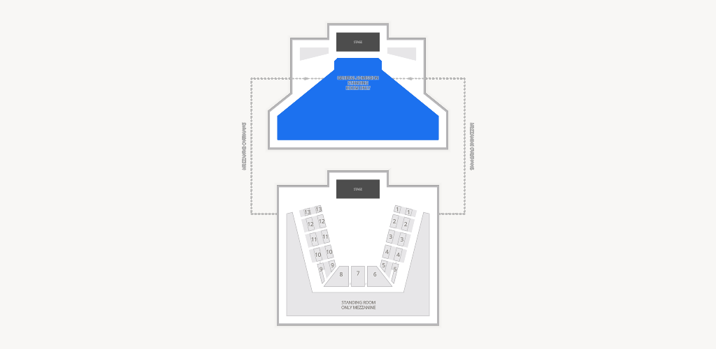 FTL War Memorial Auditorium Seating Chart