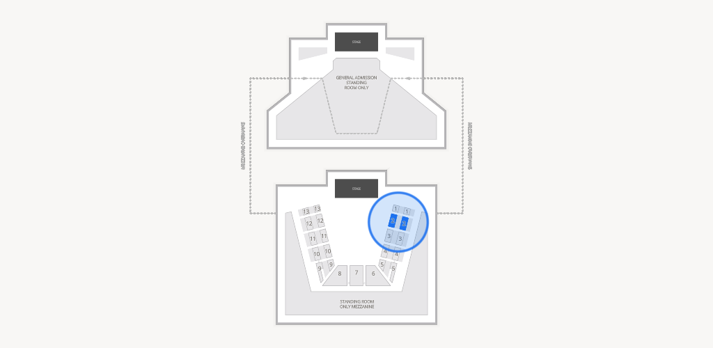 FTL War Memorial Auditorium Seating Chart