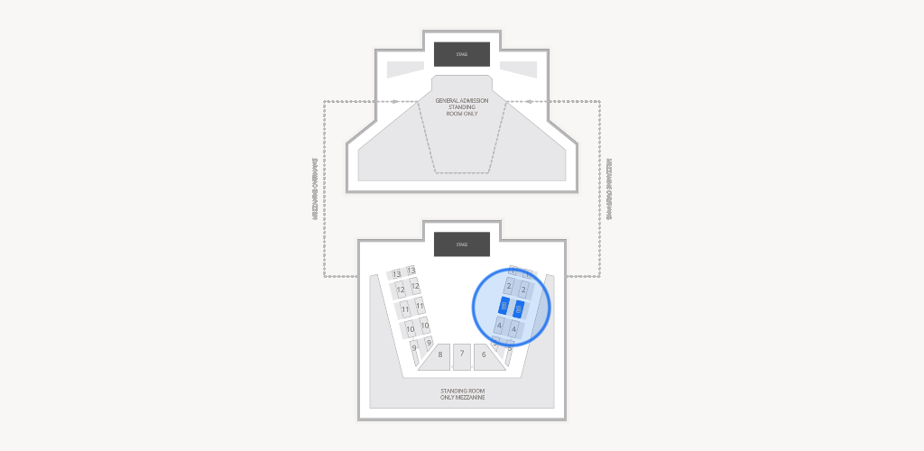 FTL War Memorial Auditorium Seating Chart