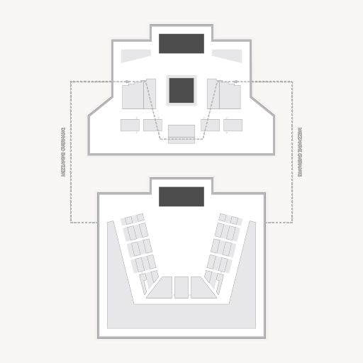 FTL War Memorial Auditorium seating chart