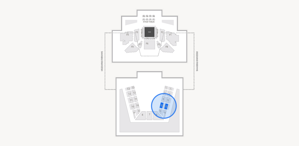 FTL War Memorial Auditorium Seating Chart