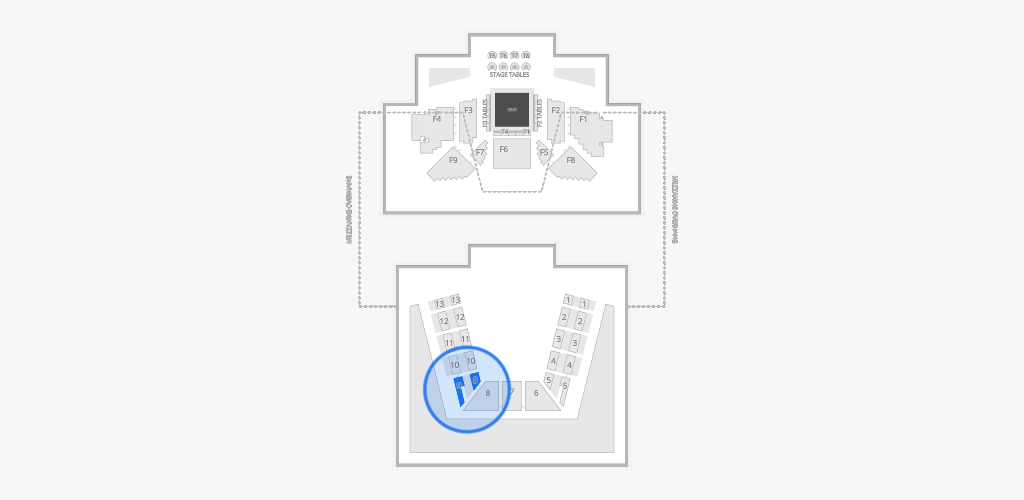 FTL War Memorial Auditorium Seating Chart