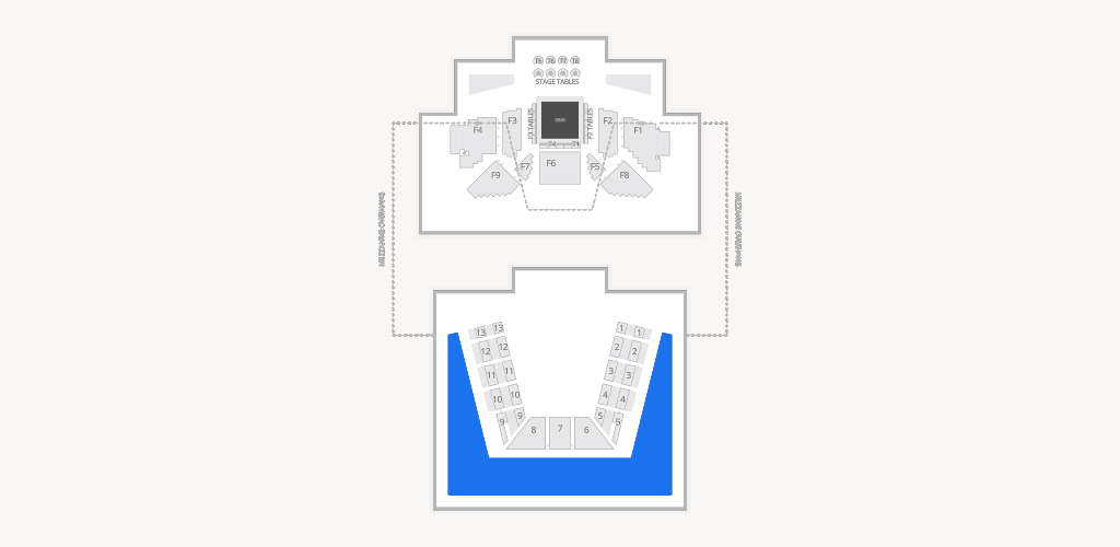 FTL War Memorial Auditorium Seating Chart