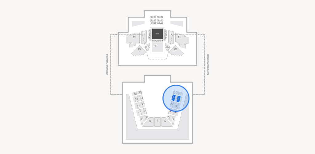 FTL War Memorial Auditorium Seating Chart