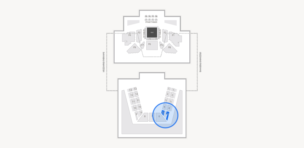 FTL War Memorial Auditorium Seating Chart