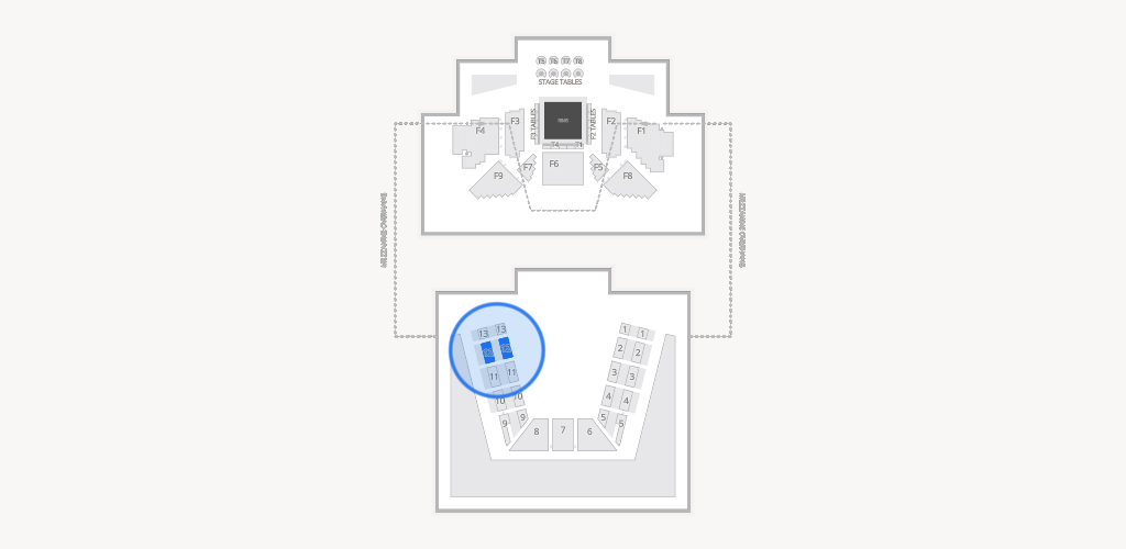 FTL War Memorial Auditorium Seating Chart