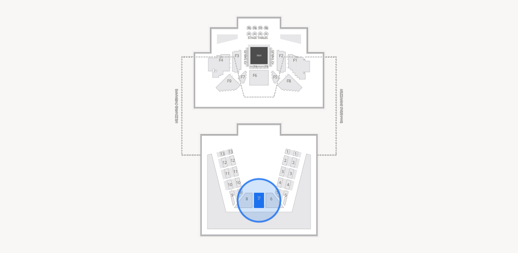 FTL War Memorial Auditorium Seating Chart