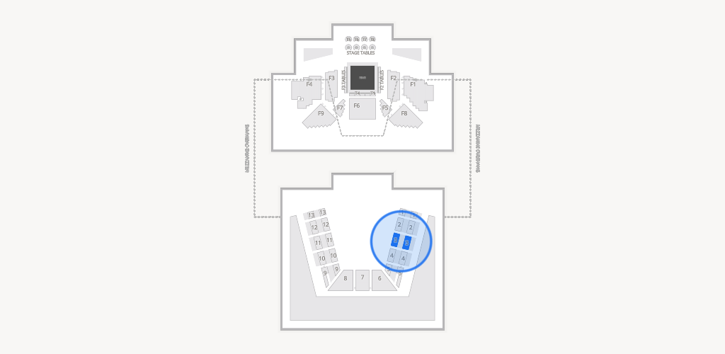 FTL War Memorial Auditorium Seating Chart