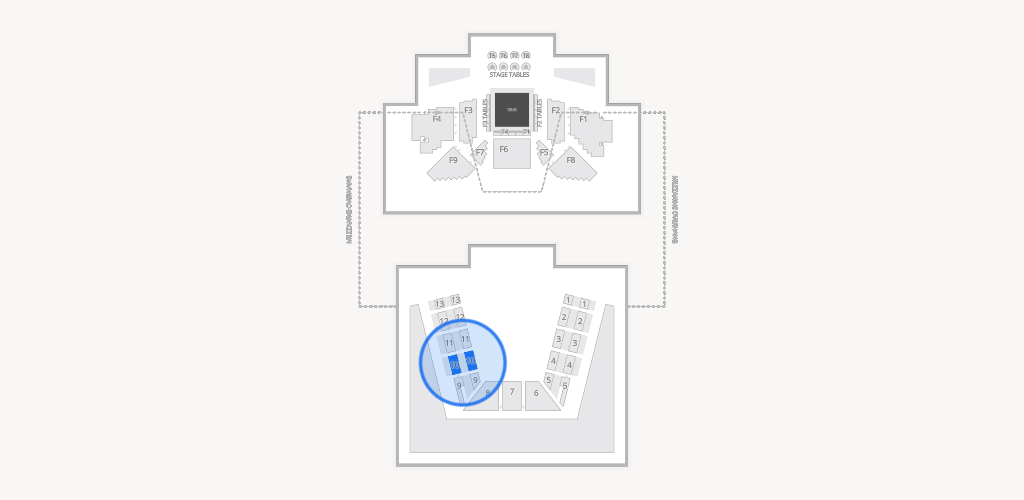 FTL War Memorial Auditorium Seating Chart