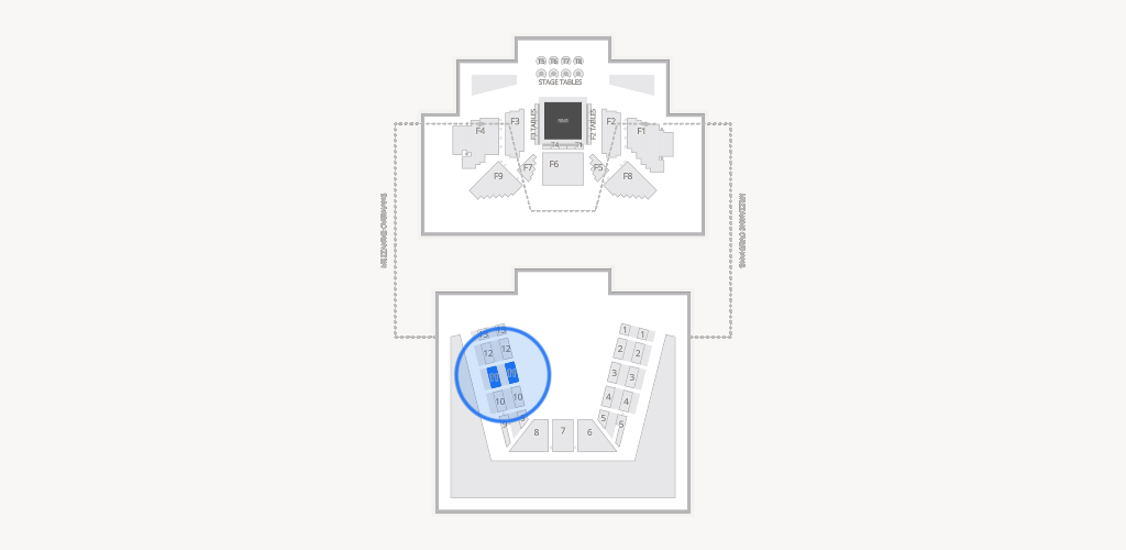 FTL War Memorial Auditorium Seating Chart
