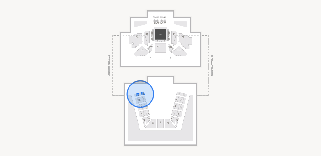 FTL War Memorial Auditorium Seating Chart
