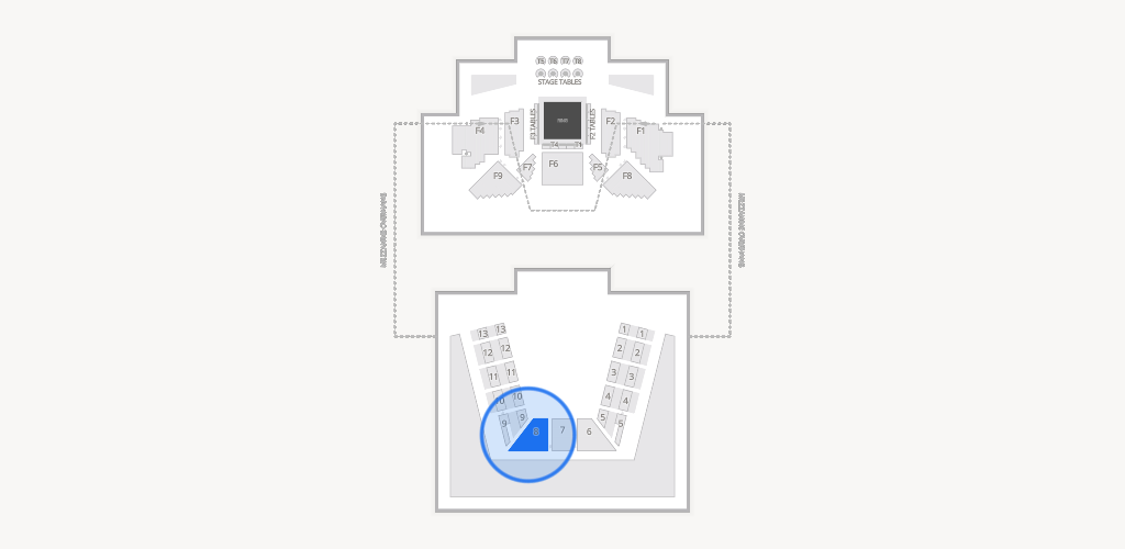 FTL War Memorial Auditorium Seating Chart