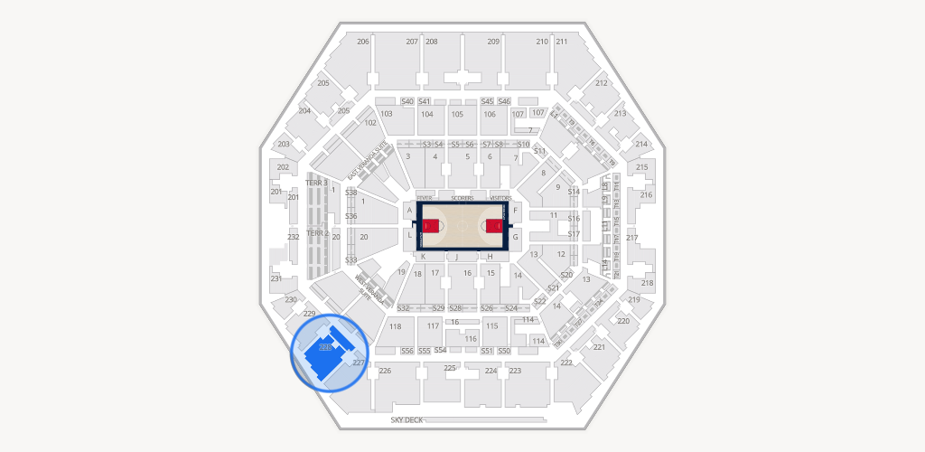 Gainbridge Fieldhouse Seating Chart