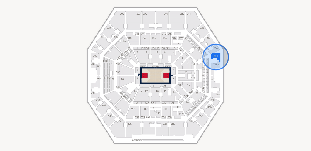 Gainbridge Fieldhouse Seating Chart