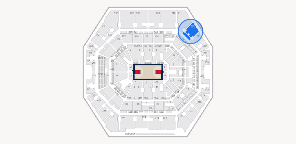 Gainbridge Fieldhouse Seating Chart
