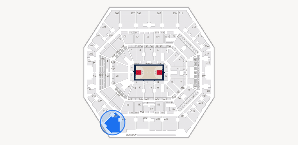 Gainbridge Fieldhouse Seating Chart