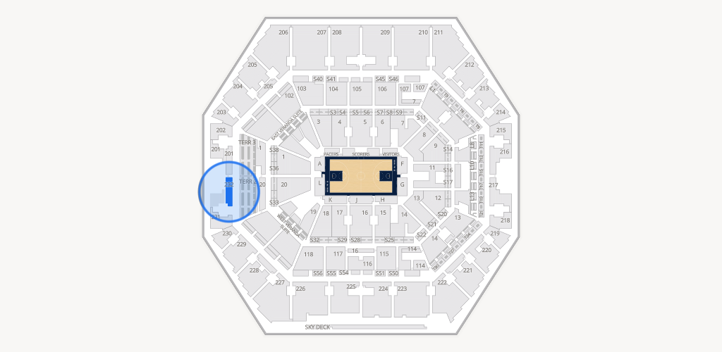Gainbridge Fieldhouse Seating Chart